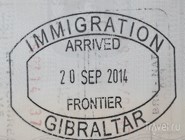 Vize în Gibraltar