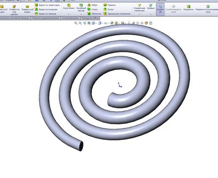 Питання по solidworks вигнута конусна труба