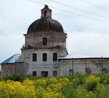Tămâie de tămâie, templul sfântilor apostoli Petru și Pavel, satul Bekhterevo