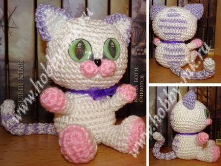 Am tricotat o pisică croșetată cu amigurumi