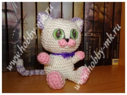 Am tricotat o pisică croșetată cu amigurumi