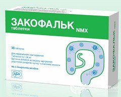 Закофальк nmx - інструкція із застосування, показання, дози