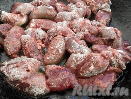 Grillezett marhamáj szósszal - készül lépésről lépésre fotókkal