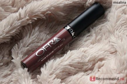 Рідка матова помада ofra long lasting liquid lipstick - «бездоганна ofra long lasting liquid