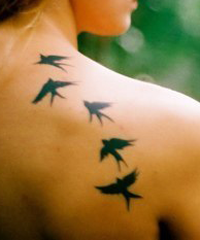 Значення татуювань «ластівка»