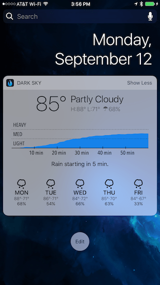 Cele mai utile widget-uri pentru ios10