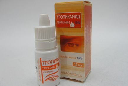 Medicamente medicamentoase tropicamidă și medicamente similare