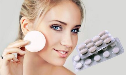 Aspirina pentru efectul feței asupra pielii, măștile rețete