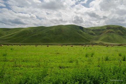 Cascadele regale din Gedmish, Shadhurye, Kabardino-Balkaria