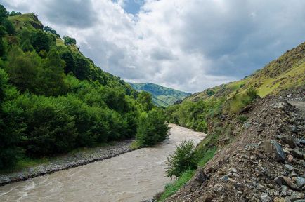 Cascadele regale din Gedmish, Shadhurye, Kabardino-Balkaria