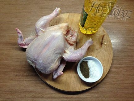 Chicken tapaka, gătit cu fotografii, hozoboz - știm despre toate produsele alimentare
