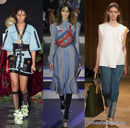 Grupul Crossfashion - blugi de moda, jachete, rochii si fuste din denim primavara-vara 2017, precum si cu