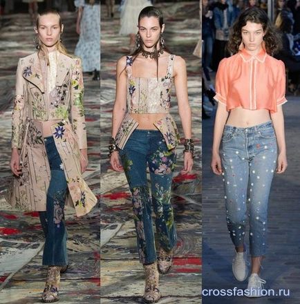 Grupul Crossfashion - blugi de moda, jachete, rochii si fuste din denim primavara-vara 2017, precum si cu