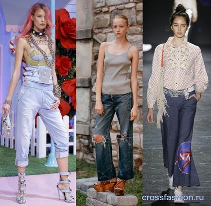 Grupul Crossfashion - blugi de moda, jachete, rochii si fuste din denim primavara-vara 2017, precum si cu