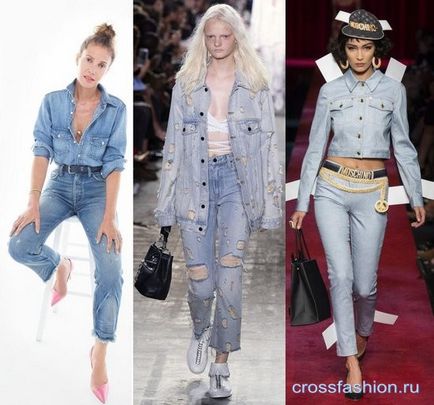 Grupul Crossfashion - blugi de moda, jachete, rochii si fuste din denim primavara-vara 2017, precum si cu