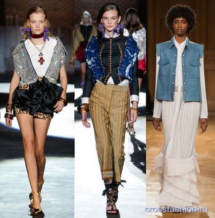 Grupul Crossfashion - blugi de moda, jachete, rochii si fuste din denim primavara-vara 2017, precum si cu