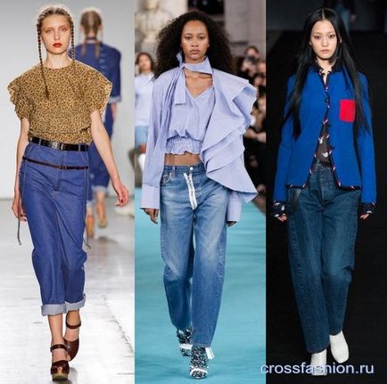 Grupul Crossfashion - blugi de moda, jachete, rochii si fuste din denim primavara-vara 2017, precum si cu