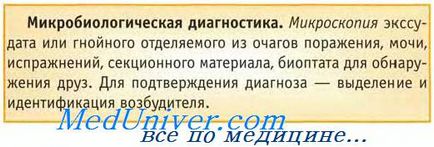 Diagnózis aktinomikózis (aktinomikózis kezelés) diagnózis aktinomikózis