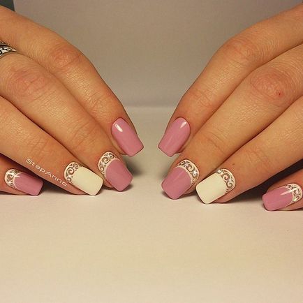 Nails tervezés gél köröm divat trendek, nyári hangulat, kabát, hold manikűr, fényes