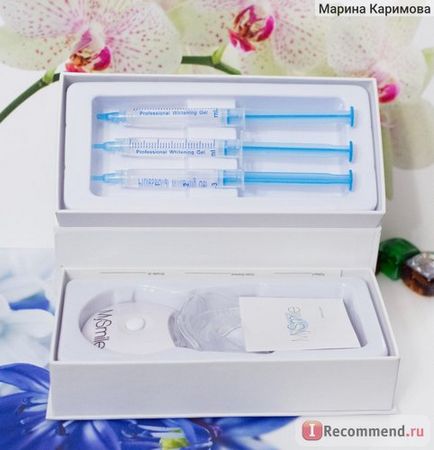 Домашнє відбілювання зубів mysmile blue-ray whitening teeth - «хочете голлівудську посмішку розповім