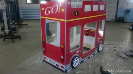 Biciclete pentru copii cu mâinile lor, DIY () Mașină pentru pat pentru copii, fă-o singură