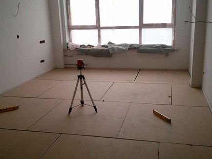 Еко кнауф, суха стяжка - німецька стяжка підлоги, ремонт і вирівнювання підлоги в компанії eco knauf, ми
