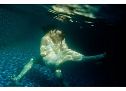 Photoshoot sub apă în Novosibirsk, fotograf subacvatic mikhail grilaj