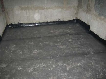Гідроізоляція підлоги підвалу - вибір матеріалу і покрокові інструкції