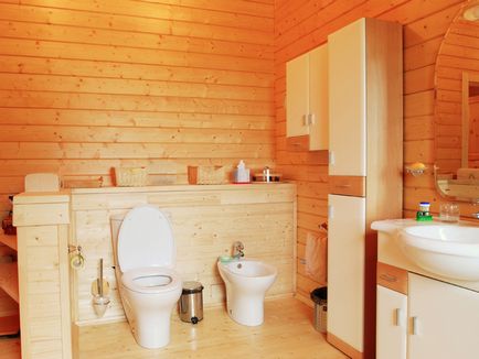 Hidroizolarea toaletei casei din lemn, lubrifierea si materialele rotative