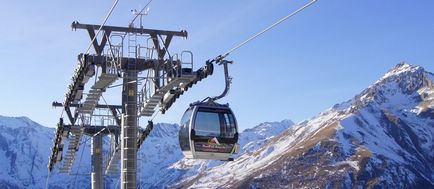 Stațiune montană de schi Dombai, prețuri curente 2016-2017, diagrame de traseu, comentarii