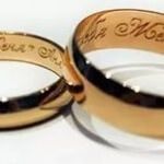 Gravură inscripții pe inele de logodna, prețul de la Moscova