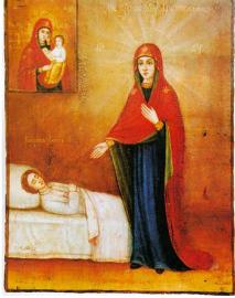 Ікона Божої Матері - цілителька - церква в ім'я ікони Божої Матері - цілителька