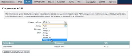 Auto-tuning dsl keenetic pentru conectarea la Internet folosind protocolul pppoe