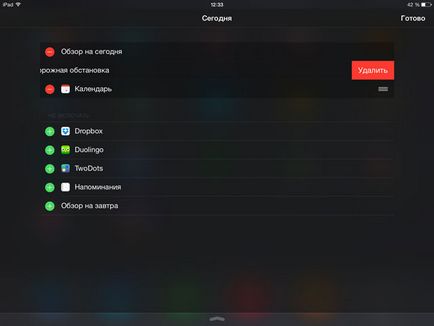 Cum se adaugă widget-uri la centrul de notificare pe un iphone sau ipad