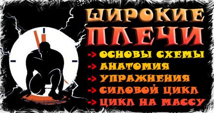 Як накачати широкі плечі анатомія плечового пояса і тренувальний план для спеціалізації на плечах