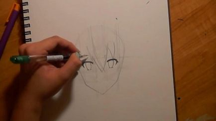 Cum să atragă creionul kirito în etape - desene de lecție - utile la artsphera