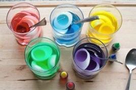 Як пофарбувати яєчний білок - домашній hand-made