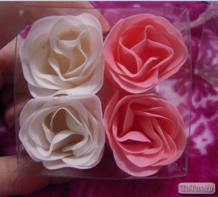 Cum să utilizați săpun sub formă de trandafiri