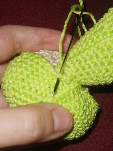 Cum să coase un detaliu la o jucărie tricotată - târg de stăpâni - manual, manual