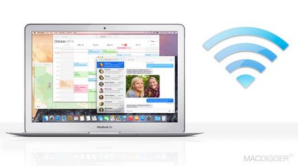 Hogyan lehet megoldani a problémát a wi-fi OS X Yosemite rendszerhez, - hírek a világ alma