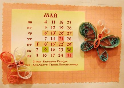 Cum sa faci un calendar de perete mare cu mainile tale, DIY!