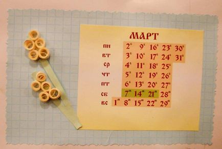 Cum sa faci un calendar de perete mare cu mainile tale, DIY!