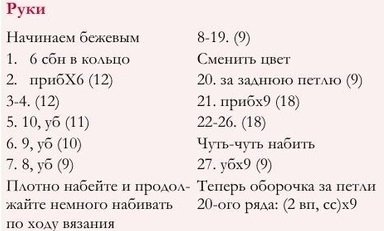 Як зробити ляльку амигуруми гачком - майстер-клас зі схемами, описом і фото