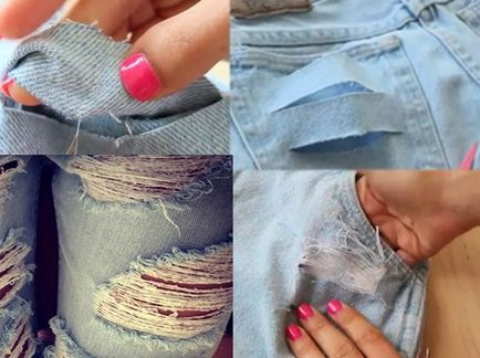 Як зробити рвані джинси в домашніх умовах