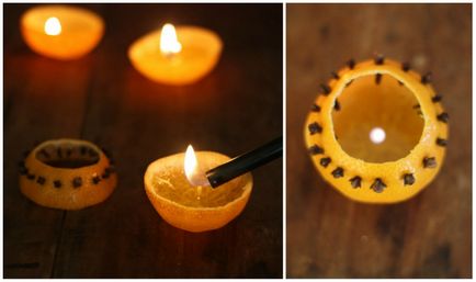 Як зробити свічку з апельсина своїми руками - як зробити свічки і свічники сотні майстер класів