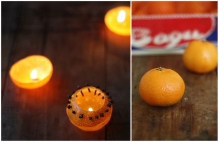 Як зробити свічку з апельсина своїми руками - як зробити свічки і свічники сотні майстер класів