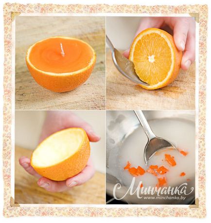 Cum sa faci o lumanare intr-o portocala cu mainile tale