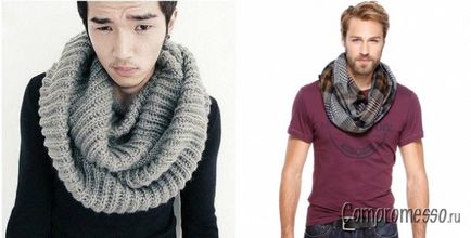 Як стилісти радять носити шарф-хомут