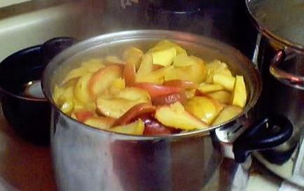 Főzni almadzsem almadzsem otthon - recept fotók