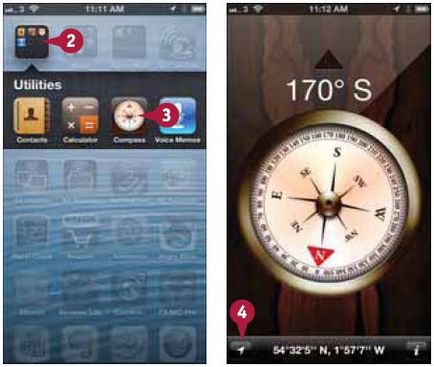 Hogyan testre az iPhone 5 helymeghatározó használ gps a „térkép” alkalmazására és az „iránytű